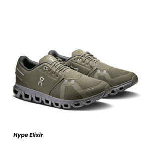 Alternative view of On Running Cloud 6 olive éclipse