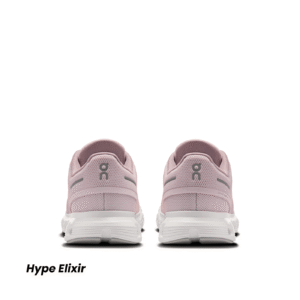 Alternative view of On Running Cloud 6 Orchid délavé