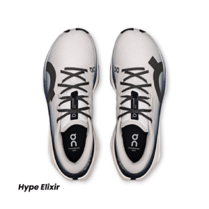 Alternative view of On Running Cloudboom Max blanc noir