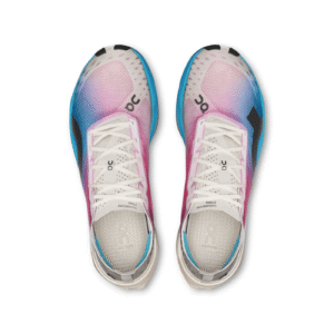 Alternative view of On Running Cloudboom Strike blanc Horizon