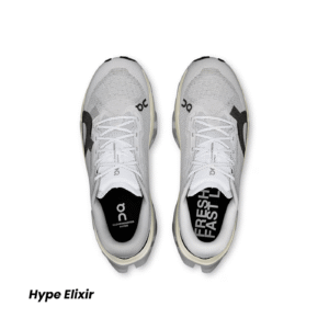 Alternative view of ON Running Cloudmonster 3 Hyper glacier | noir