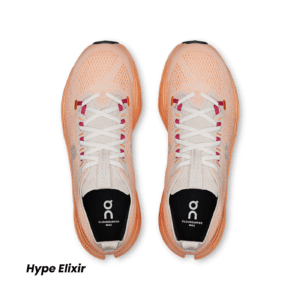 Alternative view of On Running Cloudsurfer Max perle Tangerine