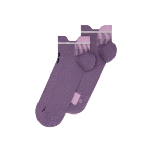 On Running Performance Run Sock Low Dewberry Sakura